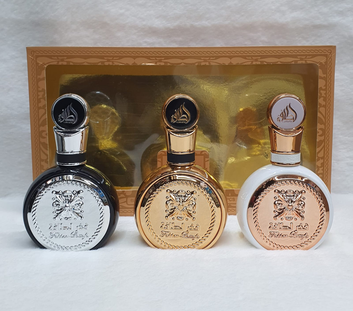 Fakhar Lattafa perfume gift set 3 In 1 3×30 ml