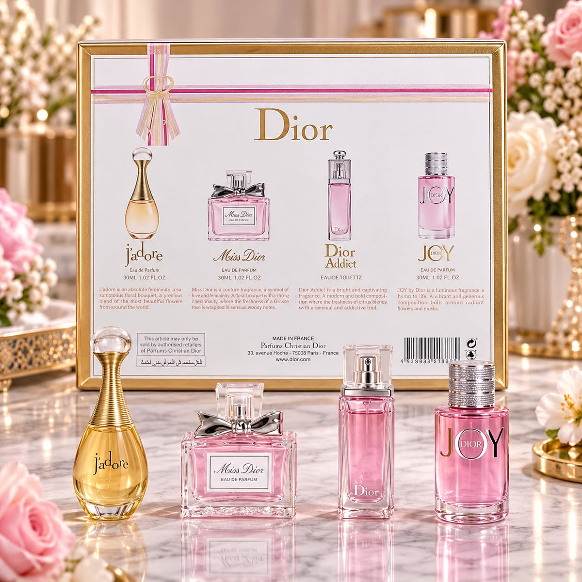 MISS DIOR 4IN1 GIFT SET 4×30ML