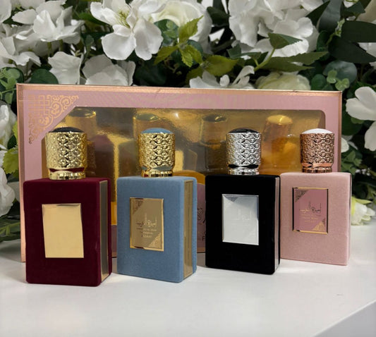Women's set perfume sweet 4 x 30ml Ameerat Al Arab ASDAAF