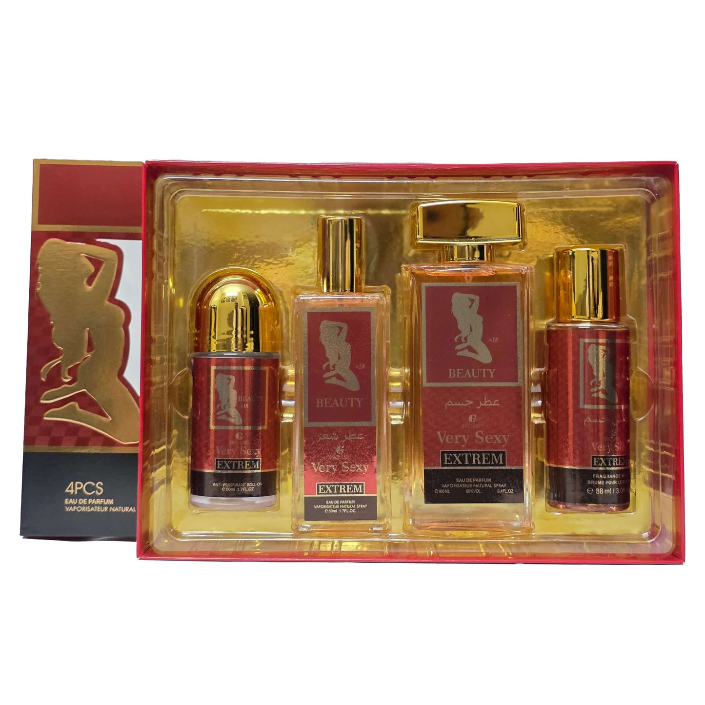 Beauty Extrem Gift Set - Luxury Women's Gift Box (4 pieces)
